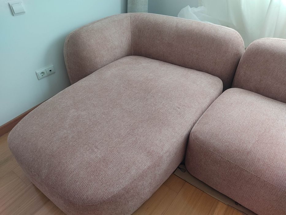 Sofás sklum novos rosa quartzo