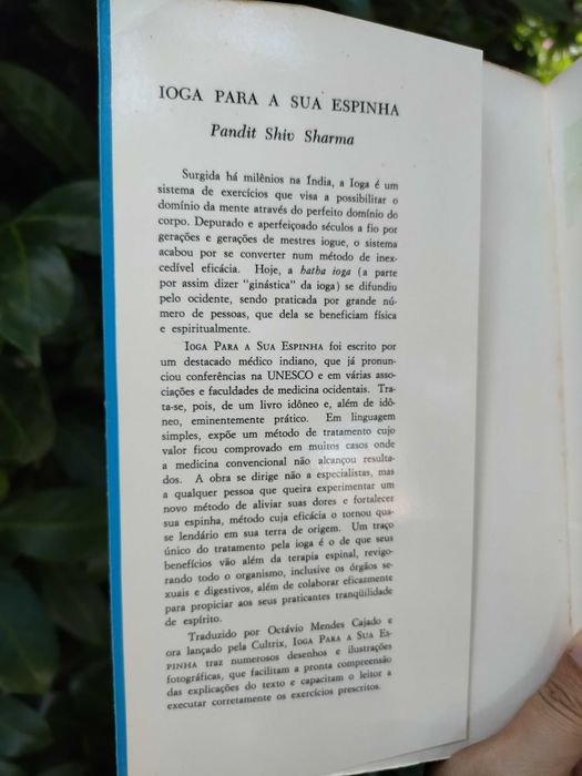 Ioga para a sua espinha (Pandit Shiv Sharma)