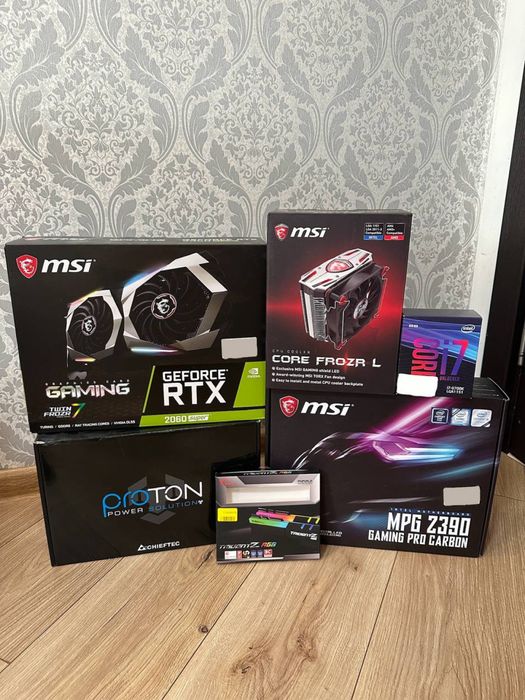 Ігровий ПК: i7-9700K / MSI RTX 2060 Super 8GB / 16GB RAM / 1000W