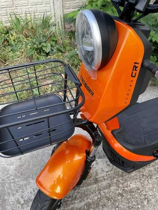 Електроскутер Crosser 600W | Графеновий АКБ 24Ah | Гарантія | Оплата при отриманні