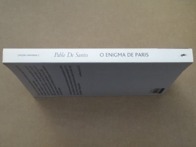 O Enigma de Paris de Pablo de Santis - 1ª Edição