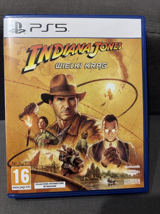 Indiana Jones i wielki krąg PL ps5 stan idealny