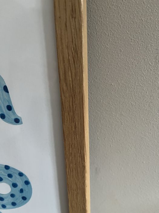 Plakat w ramce dębowej 53x73