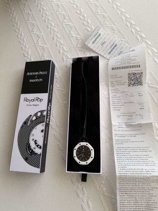 Audemar Piguet x Swatch Royal Pop Negro