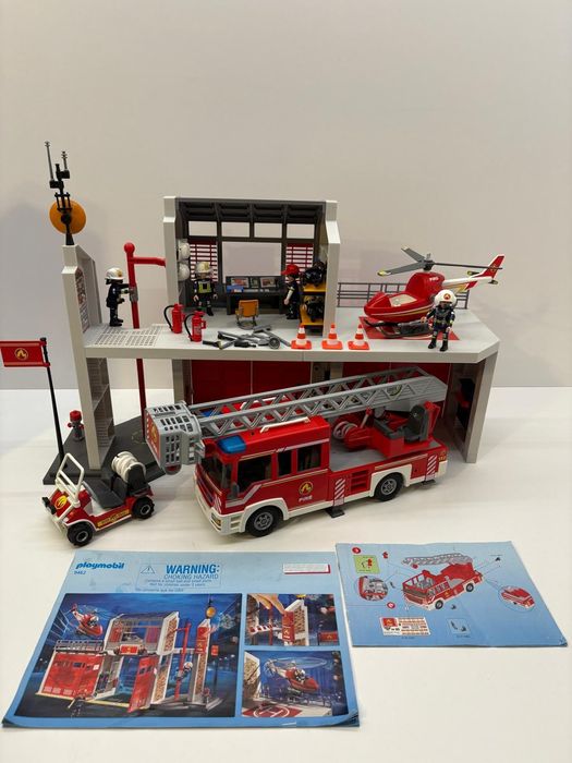 Playmobil 9462 Remiza, wóz strażacki, Quad Baggy