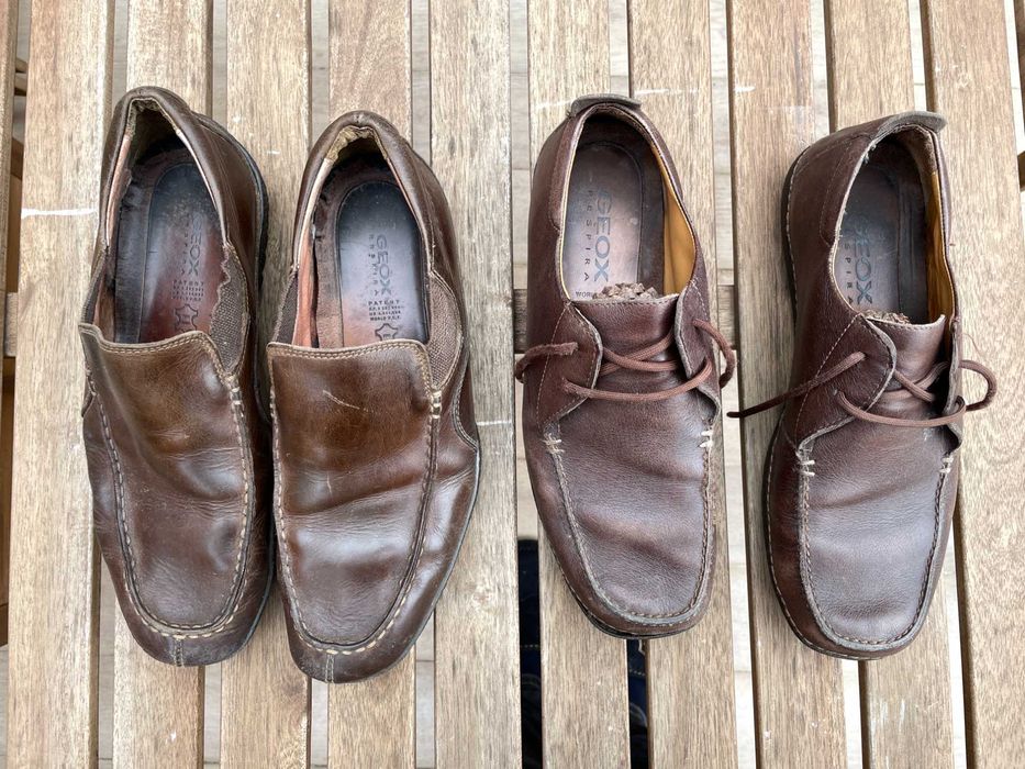 2 pares sapatos Geox tamanho 44