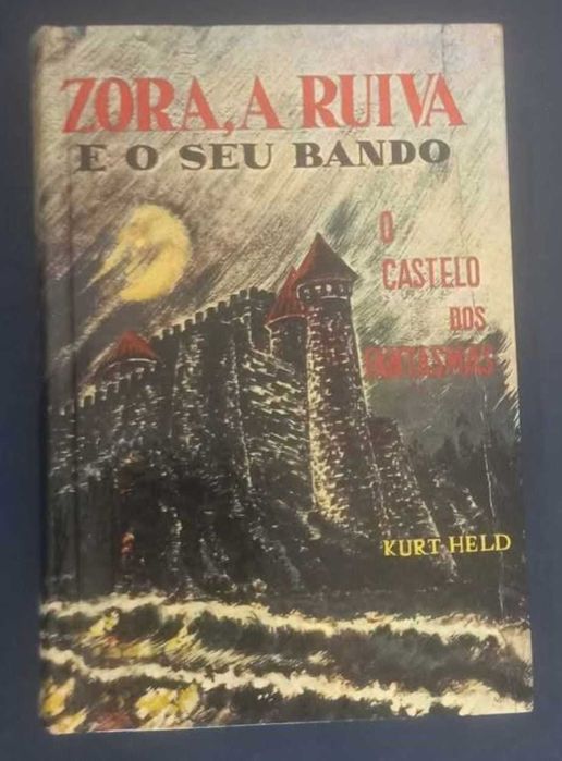 Livro Zora a Ruiva e o seu Bando - O Castelo dos Fantasmas