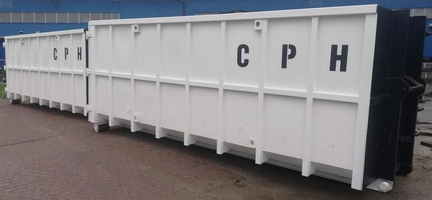 KP 33 standard kontener hakowy na odpady gruz złom śmieci