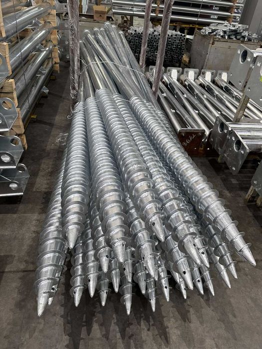 Гвинтові палі від виробника. Геошуруп. Однолопасні. Сваи винтовые