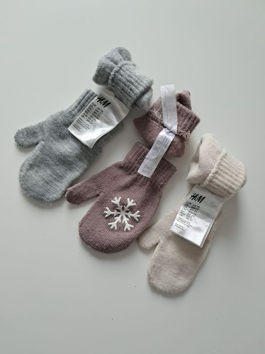 Rękawiczki H&M r 68/ 98