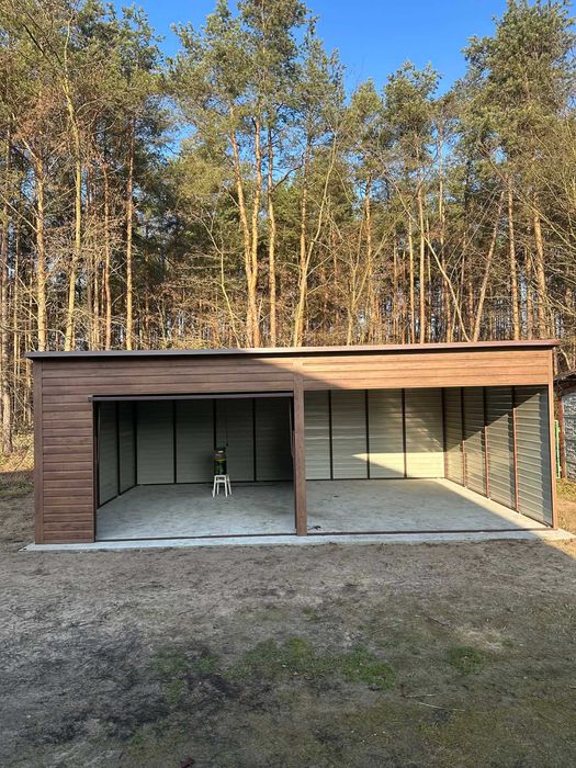 Garaż Blaszany Drewnopodobny Producent