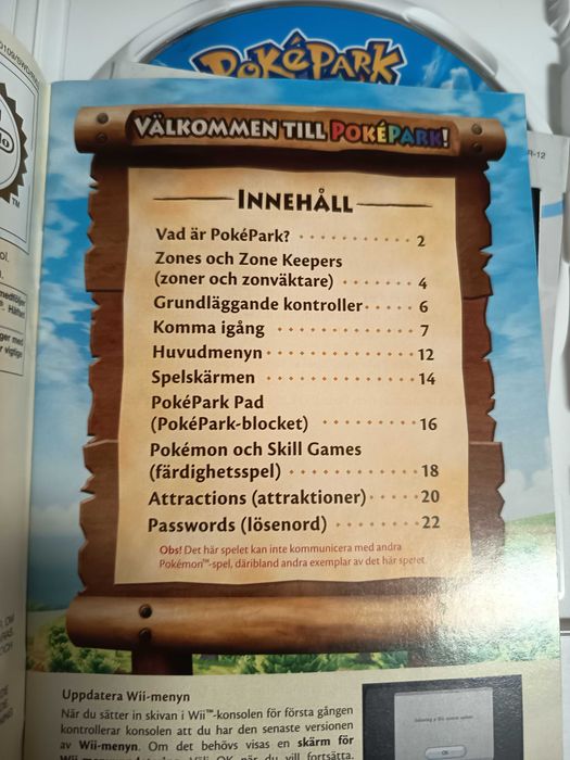 Pokepark Pikachu's Adventure Nintendo Wii angielska z dunskim manualem