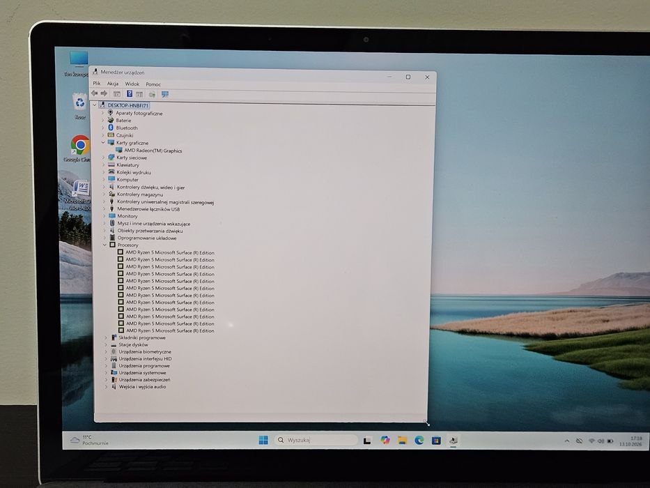 Microsoft Surface Laptop 4 Ryzen 5 SSD 13.5"