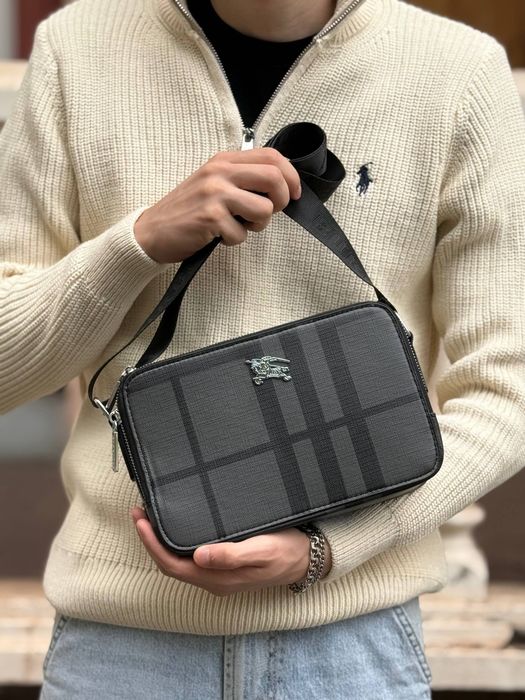 Барсетка Burberry | Барбері | Сумка через плече | Месенджер | Барбері | Олд мані | Сумочка черкз плече | old money | Мужская | Чоловіча | Женская