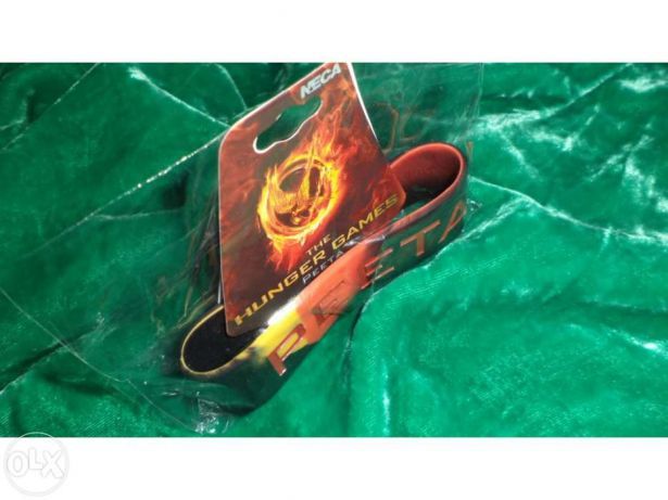 Hunger Games Jogos da Fome bracelete Peeta oficial - NOVO SELADO