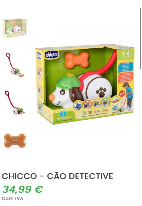 Cão detetive da Chicco