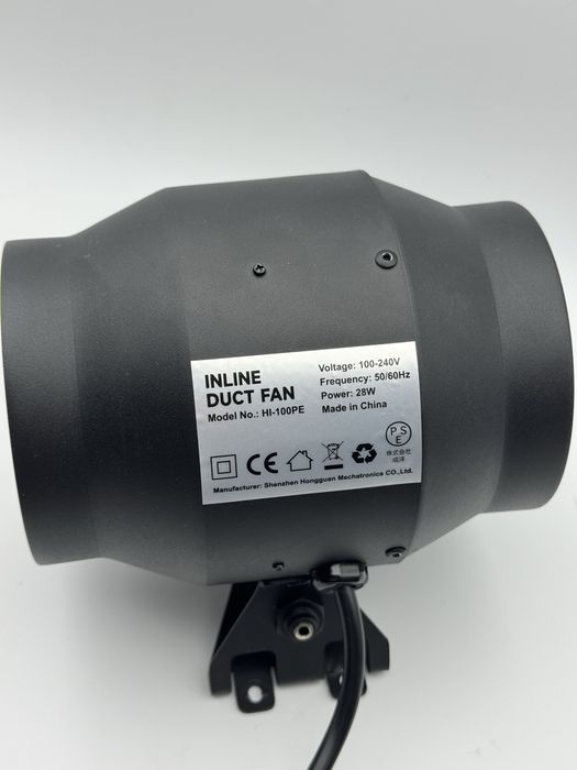 Wentylator kanałowy 100mm 28W do naprawy