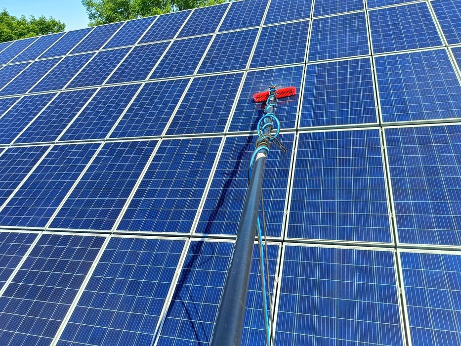 Profesjonalne Mycie paneli fotowoltaicznych, okien,szyb