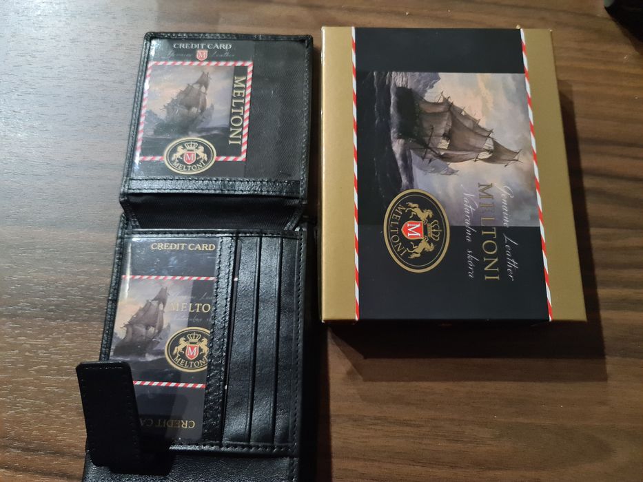 Portfel skórzany meltoni