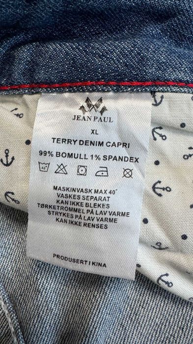 Spodenki, bermudy, capri, jeansowe męskie, Jean Paul r. XL-super stan