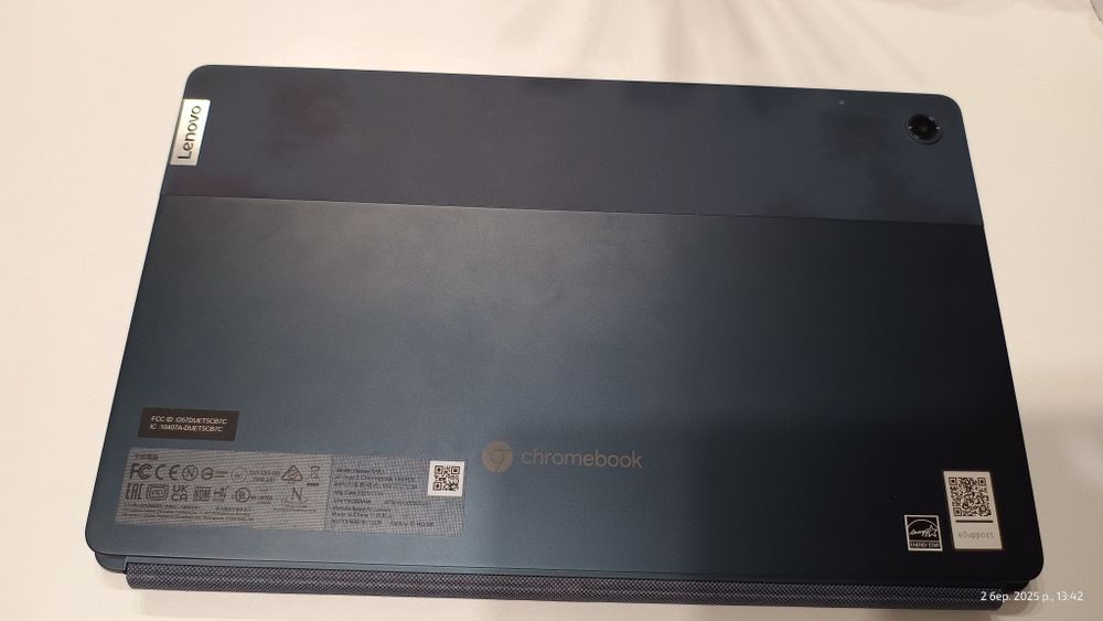 Планшет/ноутбук Lenovo ip duet 5 chromebook не робочий