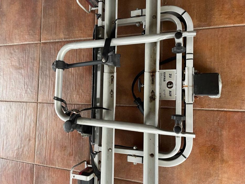 Велобагажник , велокріплення на фаркоп Eufab Carlo Plus