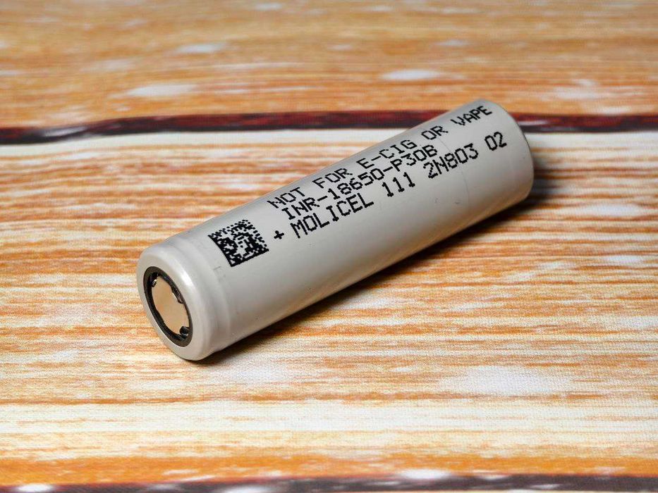 Акумулятори Molicel INR18650-P30B 3000 мА 30A високострумові