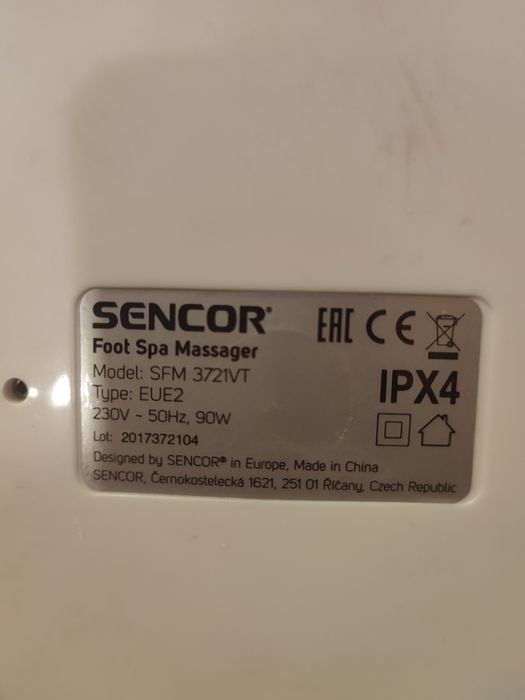 Masażer SENCOR SFM 3721VT