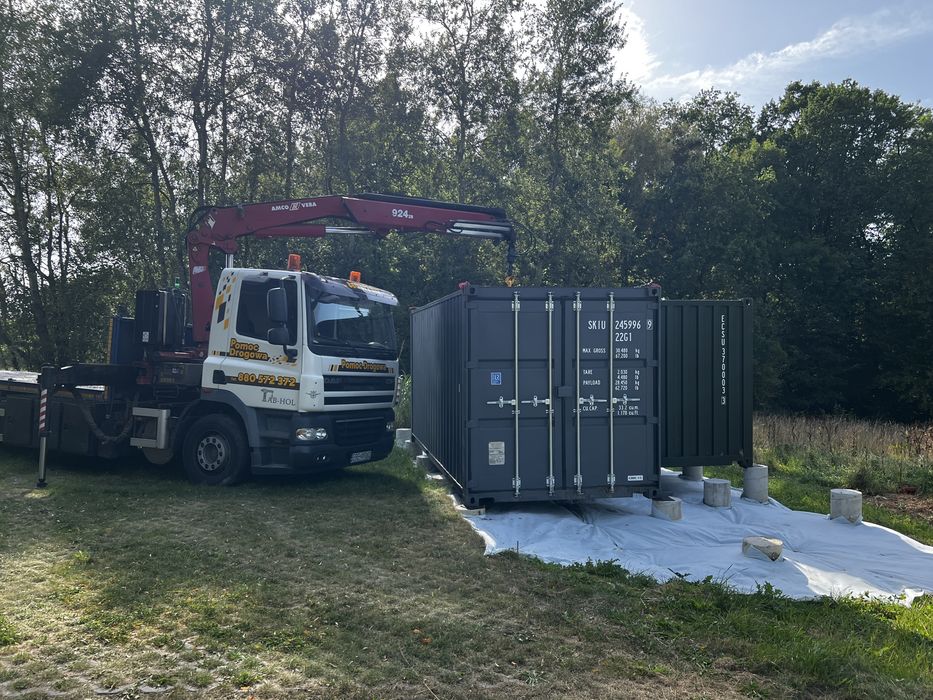 Uslugi HDS  Laweta transport maszyn