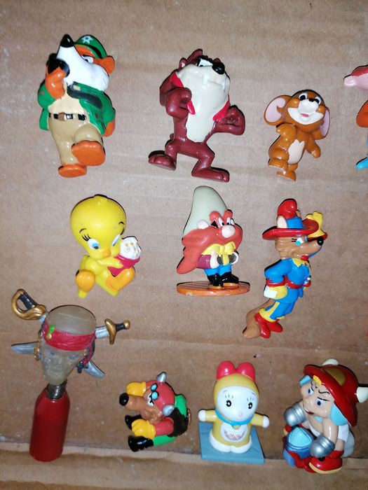 Conjunto bonecos miniatura