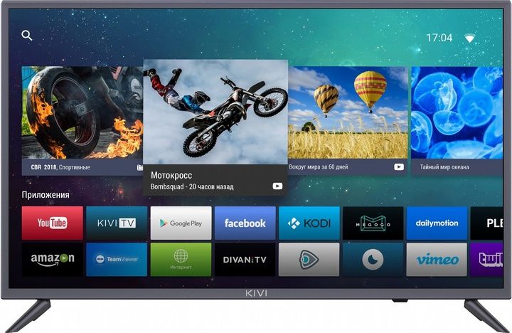 Продам телевізор Kivi 32HR55GU Smart TV Gray / без коробки.
