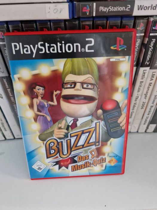 Buzz music quiz ps2 PlayStation 2