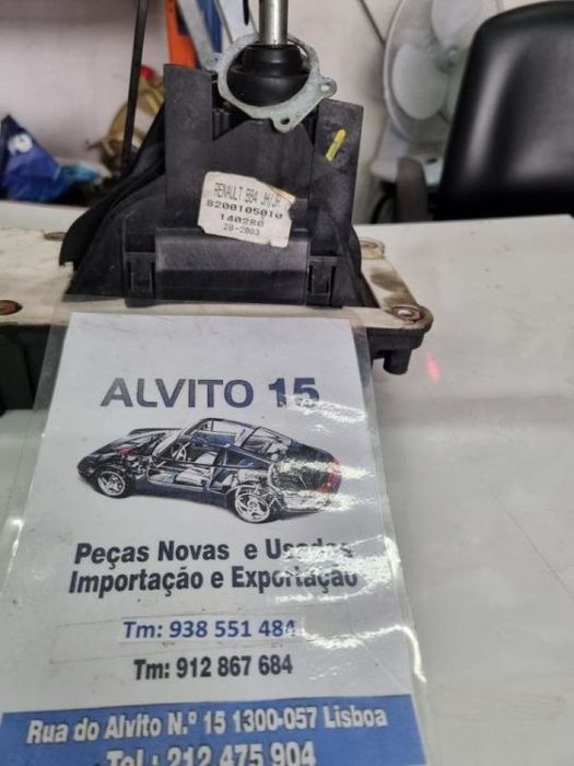 selector de mudanças Renault Megane 2  2003 - 2006 , 5 velocidades
