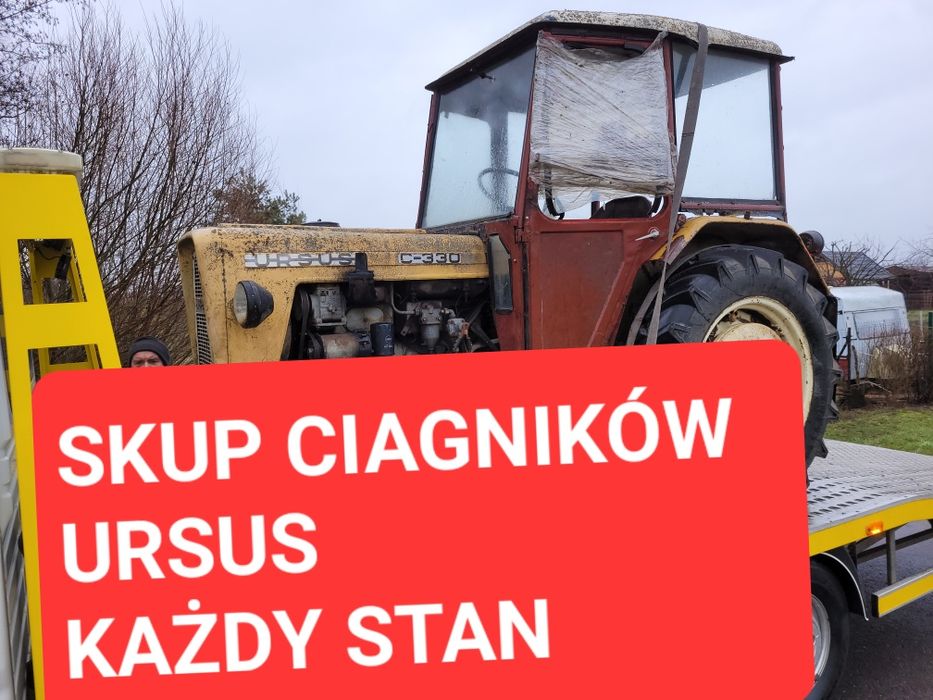 SKUP CIĄGNIKÓW ROLNICZYCH Ursus C330, C360 3p Tel 518--744--508