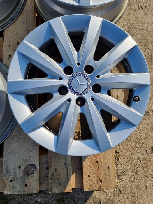 4x Felgi aluminiowe Mercedes  5x112 6.5Jx16H2 Et 49