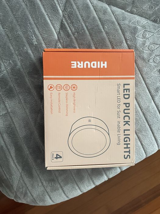 4 Luzes RGB com iman