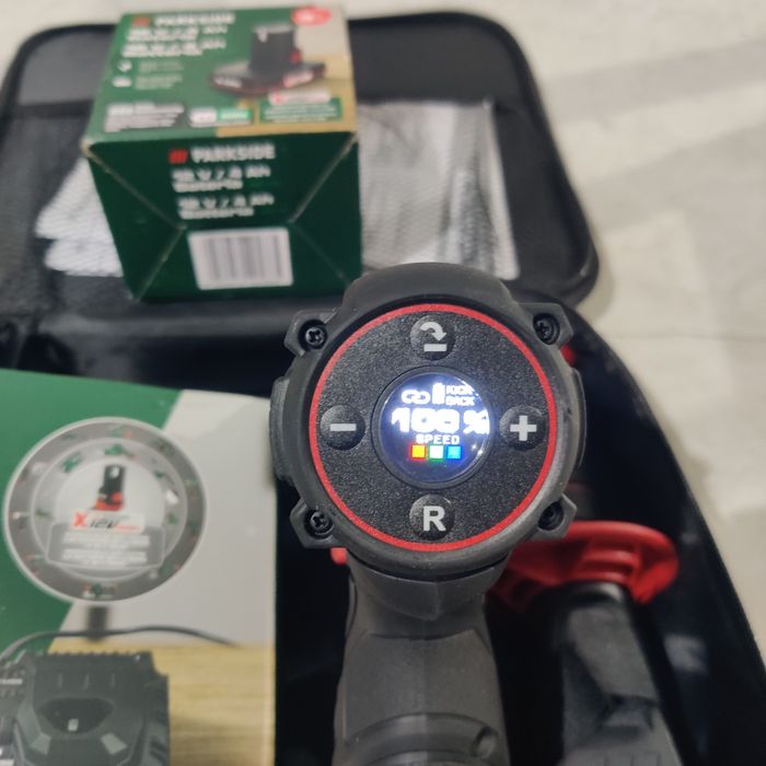 Aparafusadora Parkside performance 12v nova