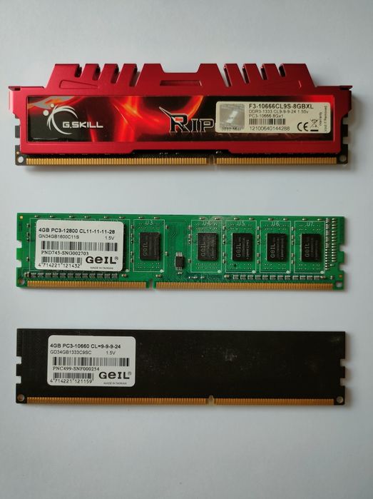 Pamięć RAM DDR3 g. Skill, 16 GB - 3 kości