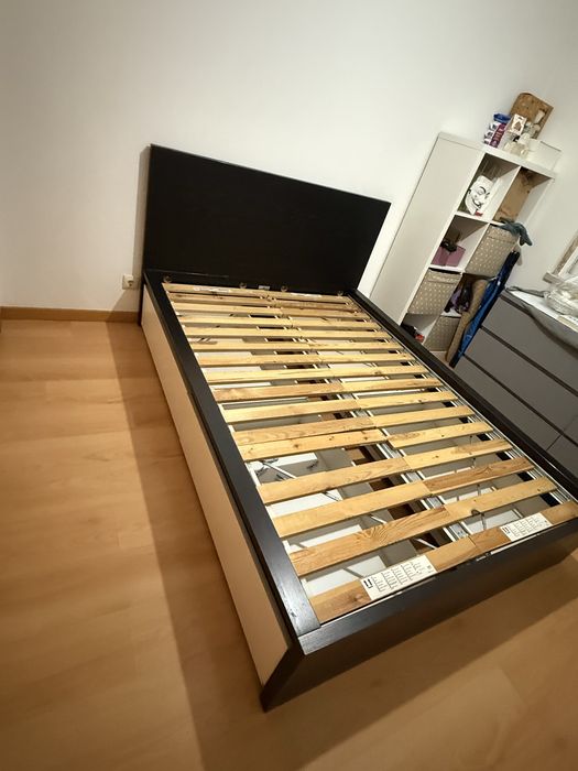 Cama casal 160x200 Malm ikea com gavetas