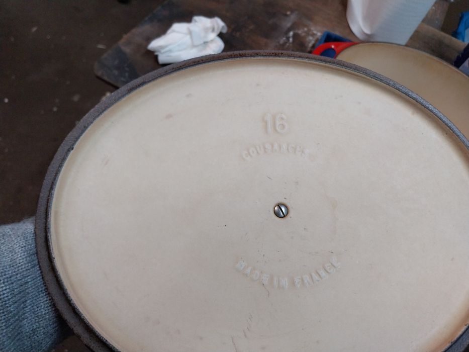 Panela de ferro cousances /le creuset