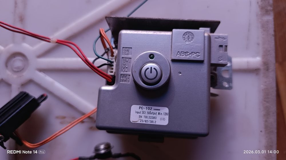 ELECTROLUX GWH 285 ERN NanoPro блок керування