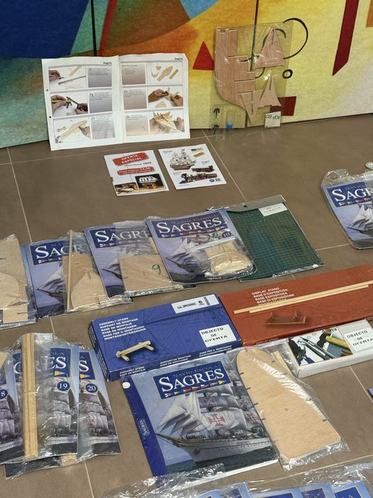 Navio-Escola Sagres – Coleção Completa Altaya (120 Fascículos)