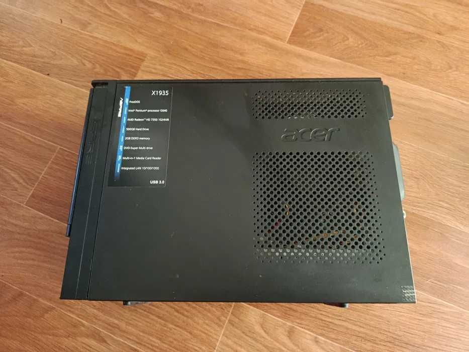 Продам Системный блок ACER\Intel G640\AMD 7350 1GB\RAM 4GB/HDD 500GB