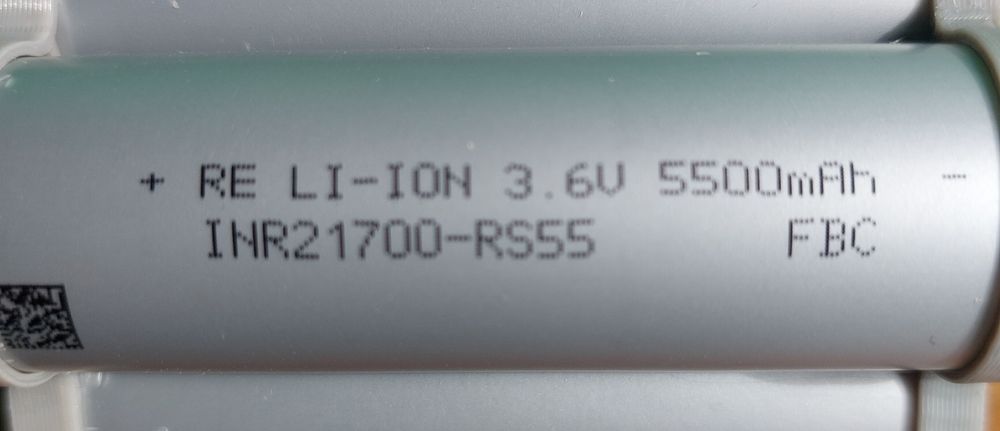 Акумулятор високострумовий Reliance RS55 21700 70A