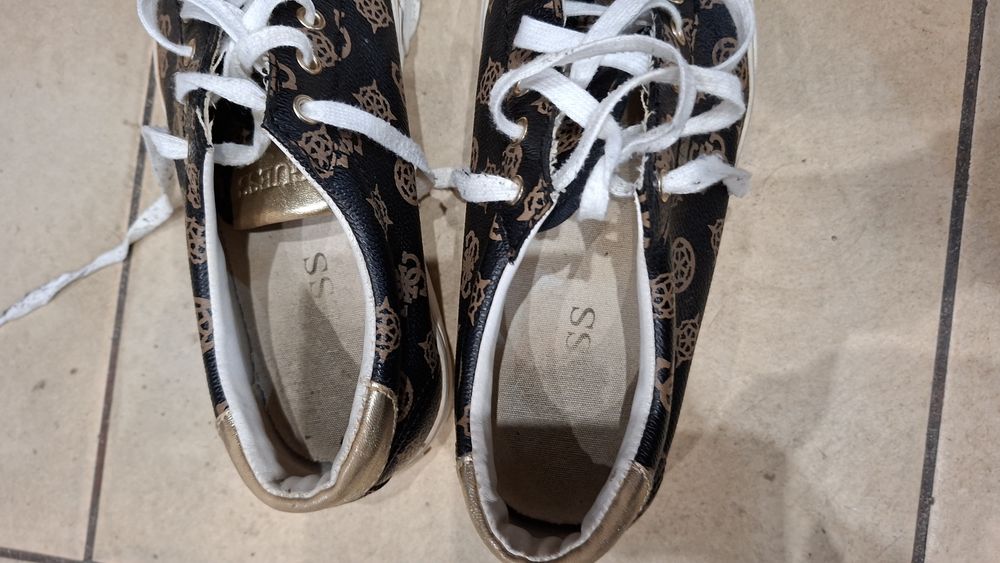 snakersy guess skora prawdziwa 39 wkl 24,5