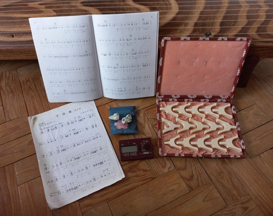 Koto instrumento musical Japonês（箏）
