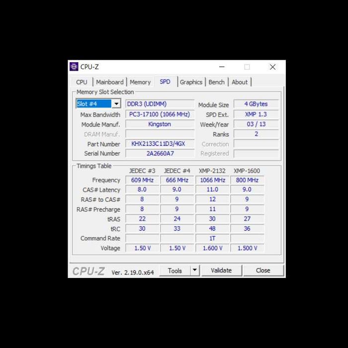 RAM DDR3 Kingston HyperX Predator 2x4GB DDR3-2133 CL11
