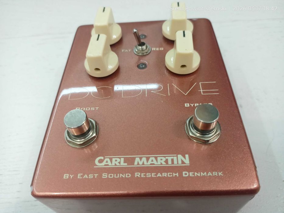 Overdrive + boost Carl Martin