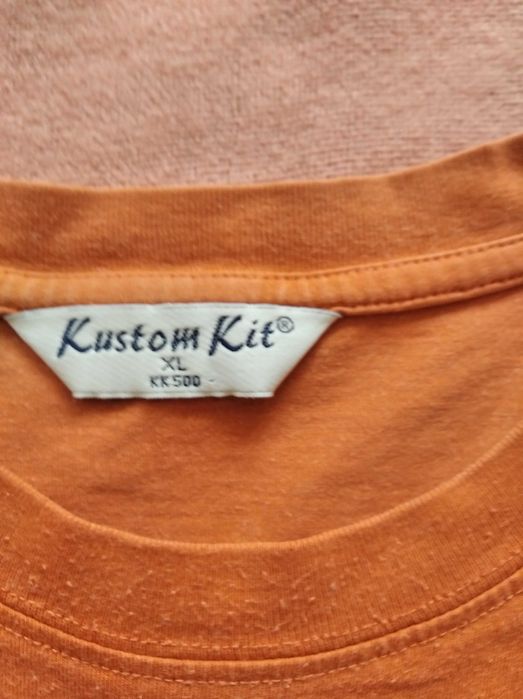 Pomarańczowa koszulka vintage zespołu ZZ Top z trasy 2003r rozm.XL