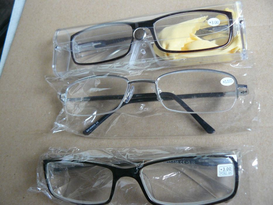 Okulary damskie męskie szkło różne ostrości